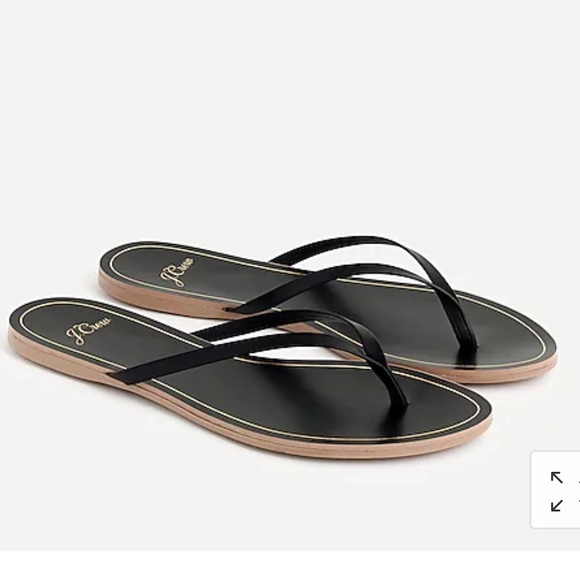 Jcrew leather capri sandals 10 NIB